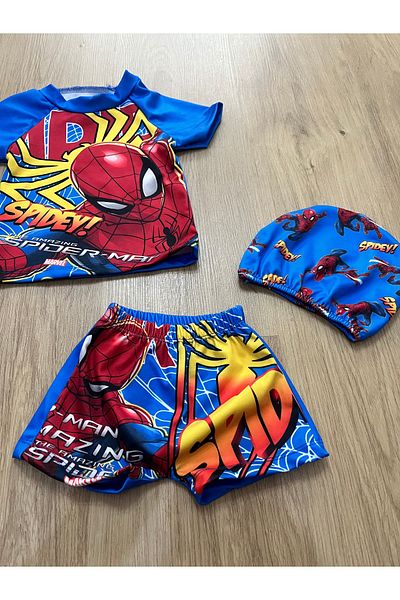 Pukka Boz Aras&Wind Spidermen Bottom Top Suit Swimsuit