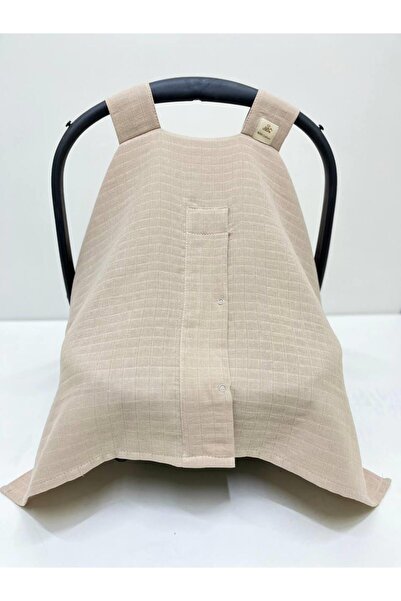 Puro Cotone Müslin Puset Örtüsü Ve Minderi