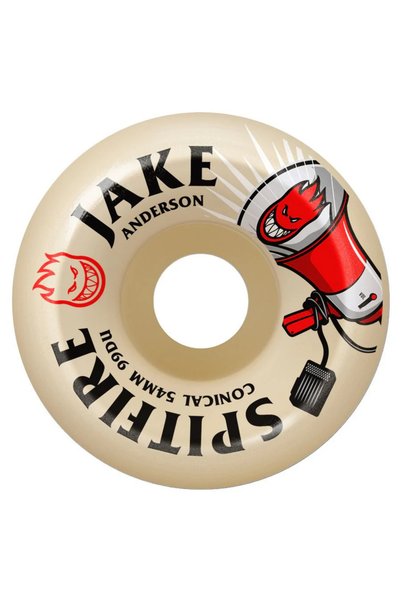 Spitfire F4 Jake Anderson Burn Squad Conical 54mm 99Du Kaykay Tekerleği