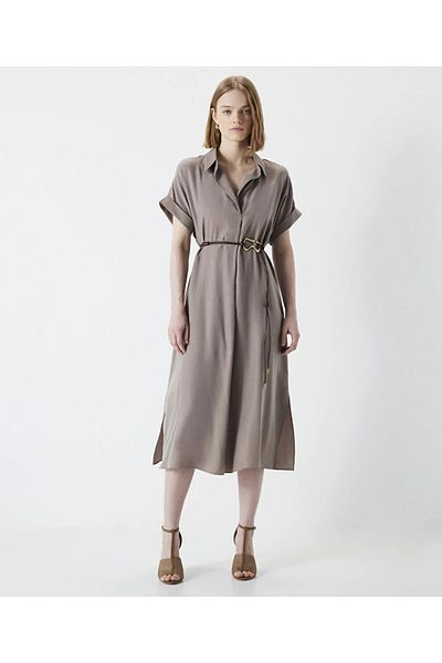 İpekyol Shirt collar dress 02265-24