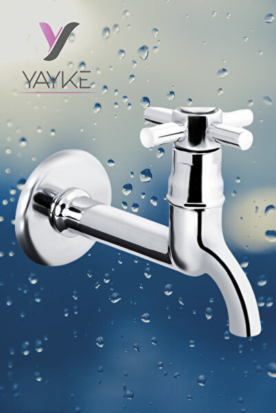 Yayke Pirinç Musluk Aç Kapa Uzun Lavabo Musluğu Uzun Musluk