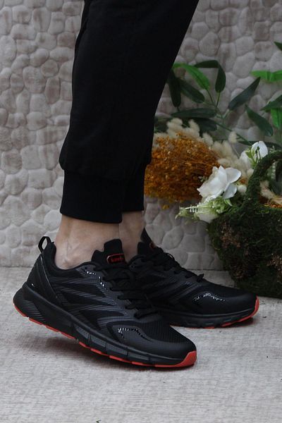 Kinetix Pantofi sport pentru bărbați Fazer TX Black Red Anatomical Light Produs original