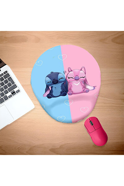 UcuruStore Χαριτωμένο ζευγάρι πλασμάτων με βάση στήριξης καρπού για ποντίκι