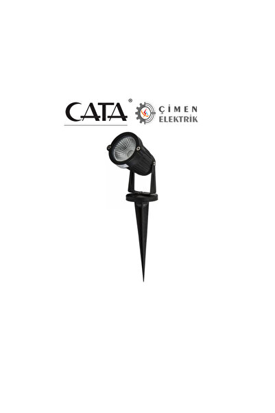 Cata Ct 7300 7w Bahçe Armatürü Amber