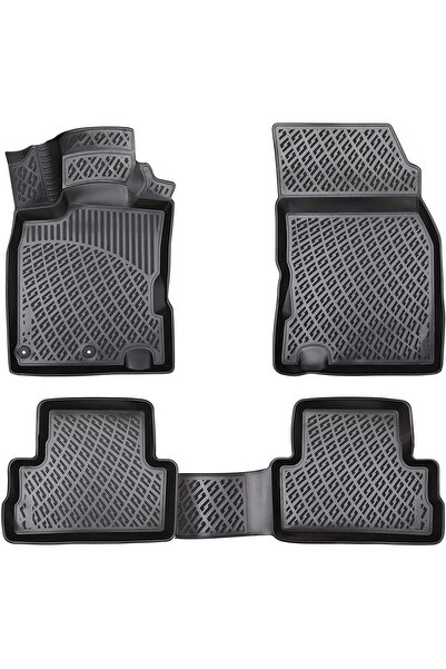 Rizline Nissan Qashqai 2016 Araca Özel Tasarım 3D Havuzlu Paspas