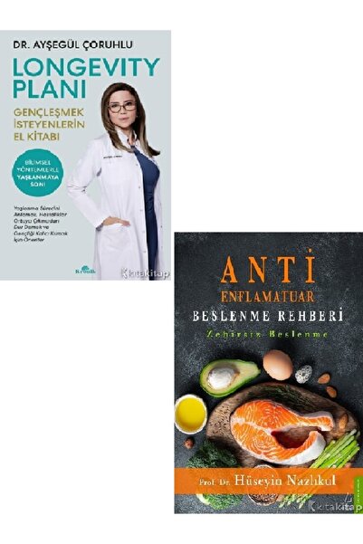 Kronik Kitap Longevity Planı - Antienflamatuar Beslenme Rehberi - Hüseyin Naz...
