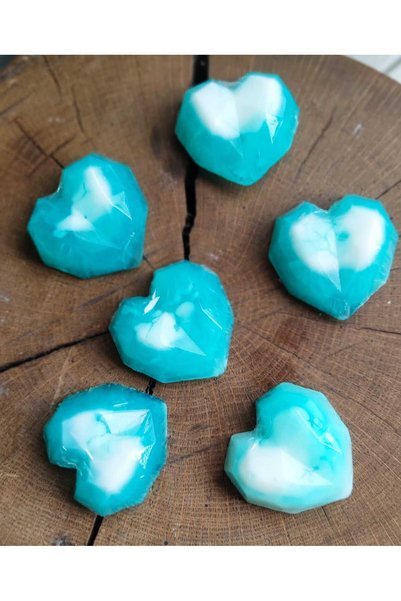 SOO SOAP HEART SOAP SET SCENTED GIFT DECORATIVE