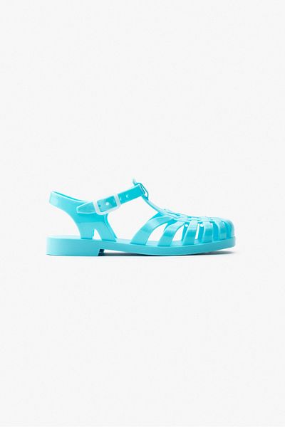NİŞANTAŞI SHOES Anderline Jr. Baby Blue Matte Belt Detail Kindersandalen