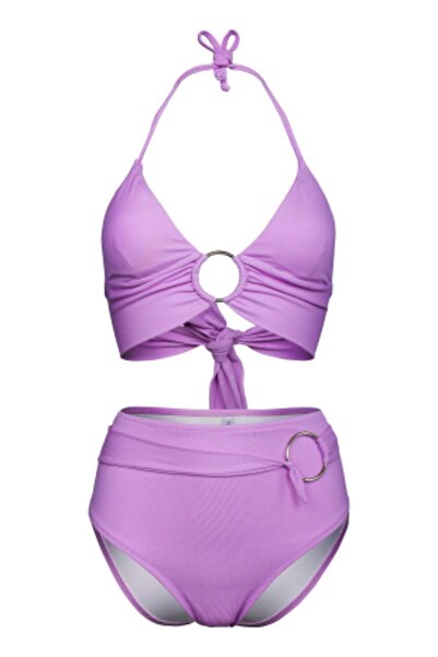 Transacoustic Set de bikini elegant cu salopetă din colecția specială, extra ...