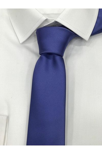Sarar INTERVIEW WOVEN FABRIC THIN PUFF TIE