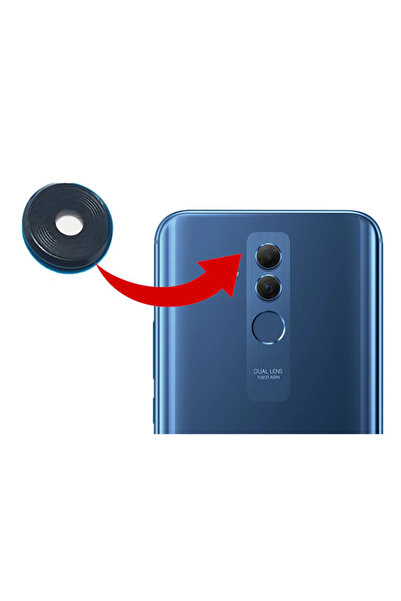 Nettech Teknonet Huawei Mate 20 Lite Uyumlu Ful Set Kamera Camı - Siyah