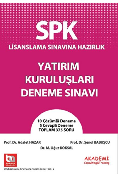Akademi Consulting Training Spf Lisanslama Sınavına Hazırlık Düzey 1-2-3 Türe...