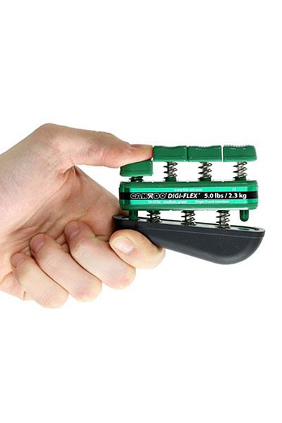 Libor CanDo® Digi-Flex® Hand Exerciser - Green, Medium - Finger (5.0 lb) / hand (16.0 lb)10-0742