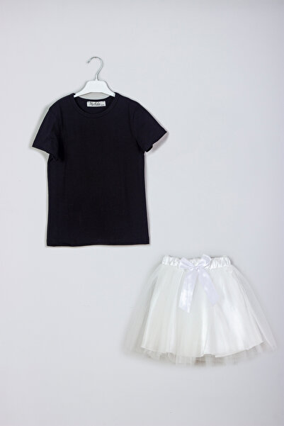 MYADA New Season Basic T-Shirt Φούστα Tutu Σετ συνδυασμού