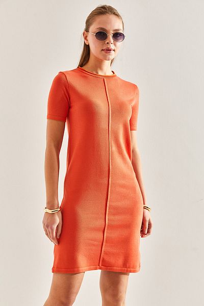 Bianco Lucci Rochie tricotată pentru femei Çimalı - 20246062