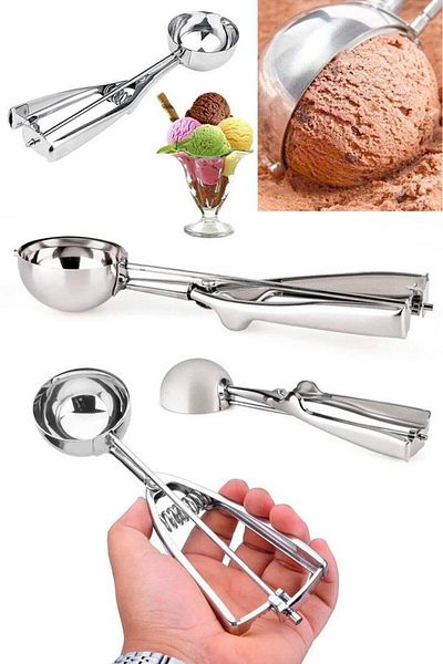 fünke F 703001 -5 Model Cookie Ice Cream Scoop and Spoon Set