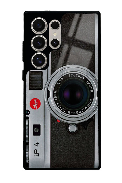 Spoyi Samsung S24 Ultra Lens Tasarımlı Glossy Telefon Kılıfı