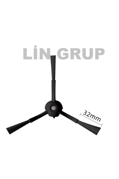 LİN GRUP Συμβατό με Roborock S7 Q5 Q7 S8 Plus S8 Pro S8 Ultra - 4 τεμάχια πλαϊνής βούρτσας