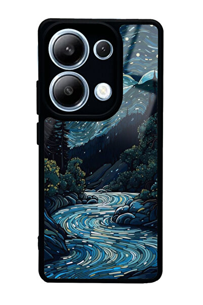 Spoyi Xiaomi Redmi Note 13 Pro 4G Night Tasarımlı Glossy Telefon Kılıfı