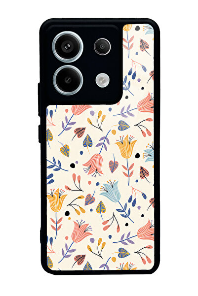 Spoyi Xiaomi Redmi Note 13 Pro 5G Beyaz Bindanlı Tasarımlı Glossy Telefon Kılıfı