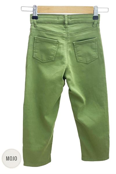 Jack Lions Mojo Unisex Kids Full Lycra Colored Denim Trousers 2321 Khaki