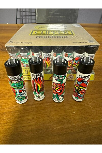 Clipper Koleksiyonculara özel yeni model seriler- 4 Lü set ÇAKMAK