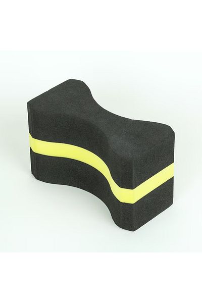 Decathlon Pull Buoy - Size M - Black / Yellow - 500