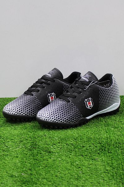Kinetix Pantofi de fotbal Baros TF BJK Turf Astroturf pentru băieți