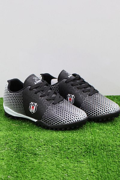 Kinetix Pantofi de fotbal Baros TF BJK Turf Astroturf pentru băieți