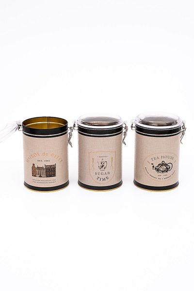 EVLE Erb18v3 Cylinder Storage Container with Lock Ø105 Set of 3, Azura