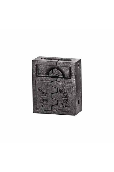 Yale Y345/80/Bk Padlock Protector, Black