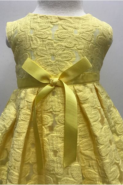 Çikoby Baby Girl Yellow Dress