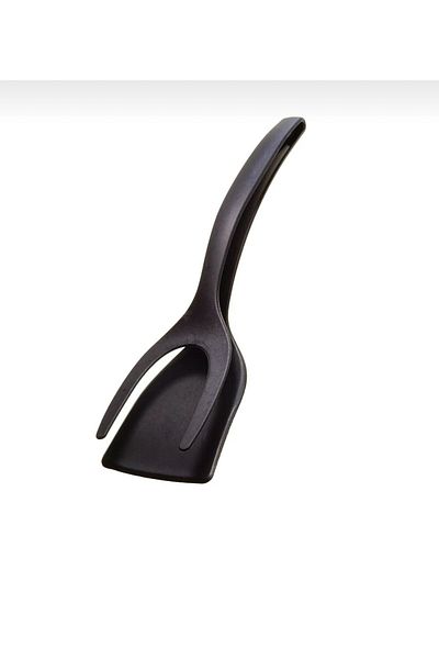 MİMOZA PARK Spatula with Fireproof Non-Stick Teflon Tongs