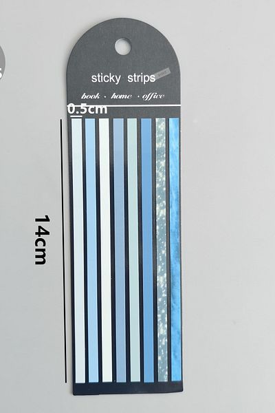 Mona Craftist Long Strip Semi-Transparent Adhesive Post It,Index,Sticker