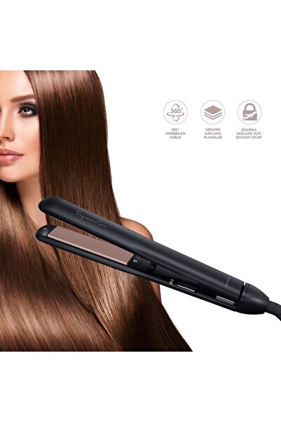 Polosmart PBS501 Saç Düzleştirici Siyah