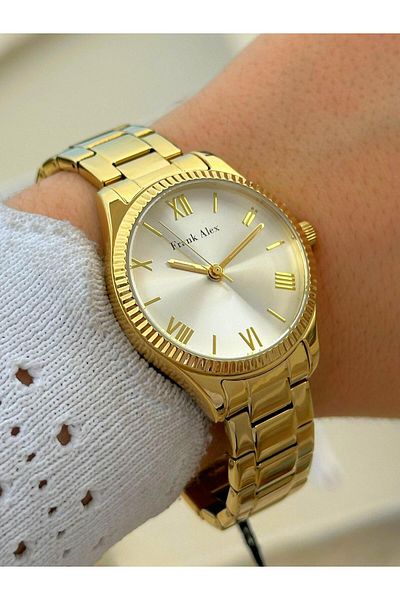 Frank Alex Steel Cord 30 Mt Water Resistant New Season Stylish Design Wristwatch