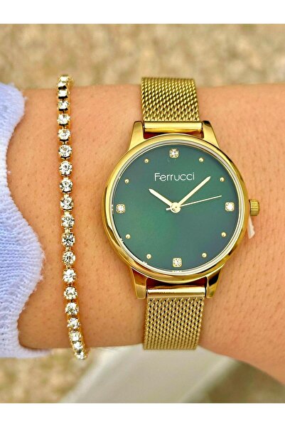 Ferrucci Frc.ft.1.206 Çelik Kordon 30 Mt Suya Dayanıklı Yeni Sezon Şık Tasarı...