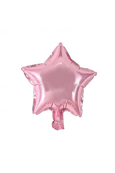 kidspartim بالون وردي صغير على شكل نجمة - 10 بوصة، 5 قطع