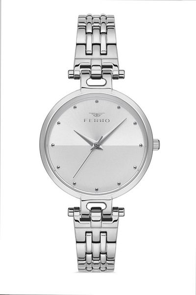 FERRO Fr.ft.1.150 Steel Cord 30 Mt Water Resistant New Season Stylish Design Women's Wristwatch
