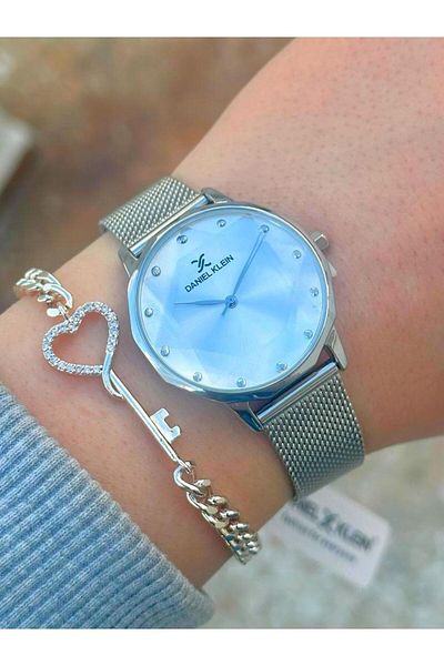 Daniel Klein Dk.ft.1.321 Steel Cord 30 Mt Water Resistant New Season Stylish Design Women's Wristwatch