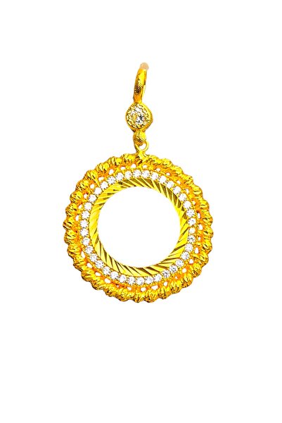 BEYZA DERELİ TAKI AKSESUAR 22 Ayar Fiziki Altın Kaplama Dorikalı Zirkon Taşlı...