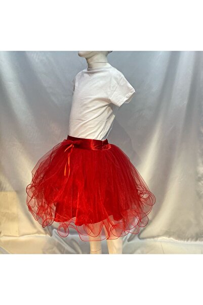 SEÇKİN KIDS Kız Çocuk Misineli Kabarık Tül Tütü Etek