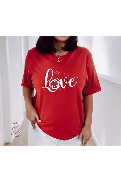 BEGRİFF Unisex "Love" Printed T-Shirt