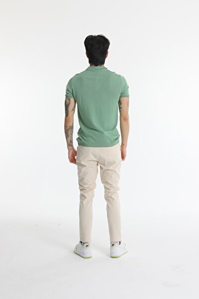 The Champ Clothing Ανδρικό πλεκτό μπλουζάκι Polo Neck