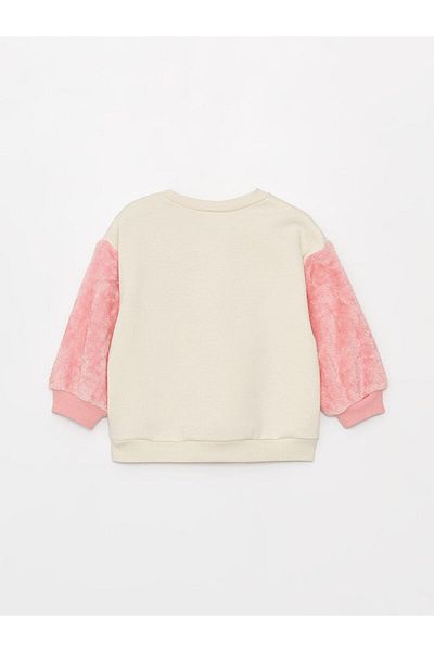 LC Waikiki Crew Neck Baby Girl Sweatshirt