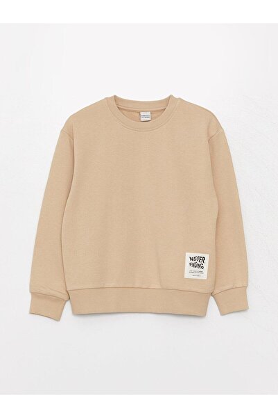 LC Waikiki Φούτερ Crew Neck Comfortable Fit Basic Boy