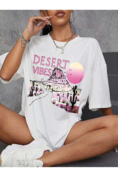 Jose Clothing Tricou supradimensionat unisex din bumbac organic cu mânecă scurtă