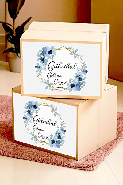 SIRADIŞI REKLAM ÇEYİZ BOÇA BAVUL KOLİ ETİKETİ A4 20 ADET