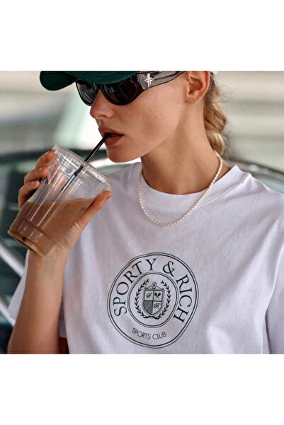 Jose Clothing Tricou supradimensionat unisex din bumbac organic cu mânecă scurtă