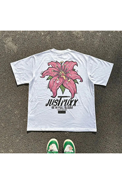 Jose Clothing Μπλουζάκι Unisex oversized με κοντό μανίκι με τύπωμα από οργανικό βαμβάκι